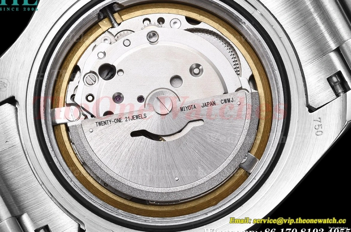 SS Blue MY8215 40mm SS Dot Yacht-Master GDF 126622 0106